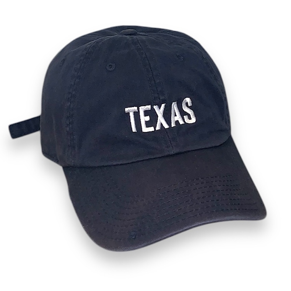 TYLER’S Texas Dad Hat Navy White Adjustable
